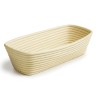 Banneton o molde rectangular de rattan para fermentar pan de Ibili