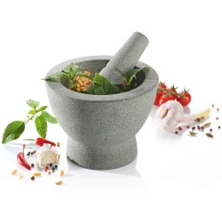 Podwójny moździerz granitowy Crunchy marki Gefu