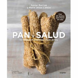 Pan y salud nos explican en este libro como preparar el pan.