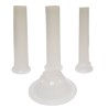Set de 3 embudos para maquinas picadoras de Garhe. Precios económicos.