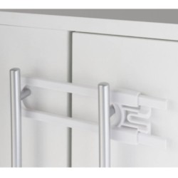 Arregui hairpin-shaped safety catch for cupboards