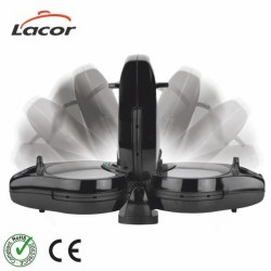 Lacor elektrisches Waffeleisen wendbar 875 W