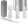 Jeu de 5 douilles pour siphons de Lacor