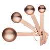 Juego de cucharas medidoras MasterClass de cobre de Kitchen Craft