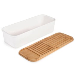 Portapane con coperchio-tagliere per baguette Ibili