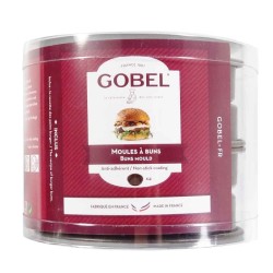 Gobel box of 4 burger bun moulds
