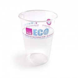 Vasos biodegradables de Ibili Eco (15u.)