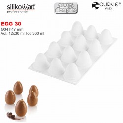 Molde Egg 30 de Silikomart Professional