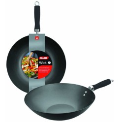 Stalen wok met antiaanbaklaag van Ibili