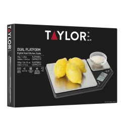 Balance de cuisine double Pro Dual de 5 kg de Taylor