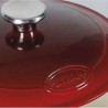 Sitram Gusseisen-Cocotte rund, rot emailliert