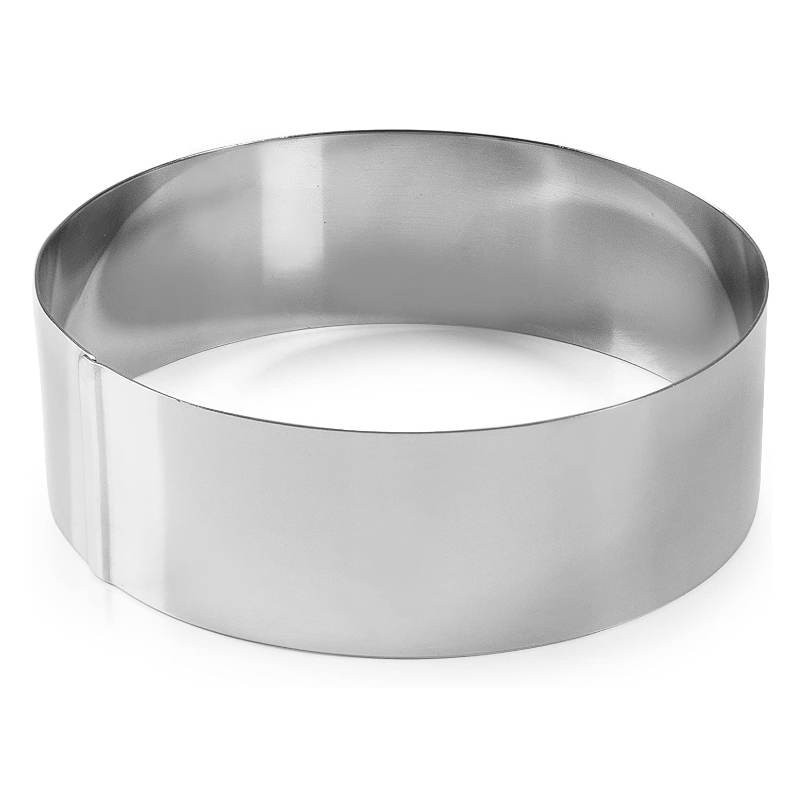 Ibili Dessertringe rund Edelstahl 6 cm hoch