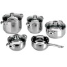 Trem de cozinha Silver Line da Ibili 5 peças
