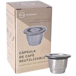 Capsule réutilisable Ombawi pour les cafetières Nespresso