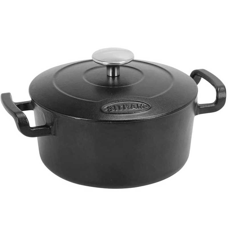 Gietijzeren braadpan met email 2,5 liter Sitrabella van Sitram