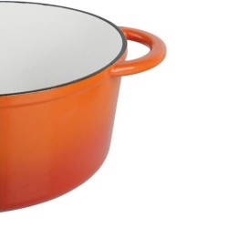 Cocotte rotonda in ghisa laccata Tradifonte Sitram