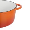 Cocotte rotonda in ghisa laccata Tradifonte Sitram