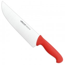 Arcos Cuchillo de carnicero de acero inoxidable nitrum de 6 pulgadas.  Cuchillo de cocina profesional para cortar carne, pescado y verduras. Mango