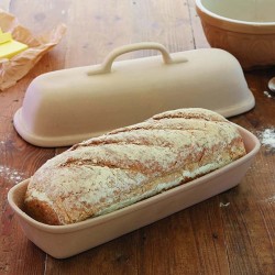 Kitchen Craft Keramik-Brotbacktopf rechteckig für Brot
