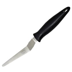 Piazza pointed offset palette knife, stainless steel