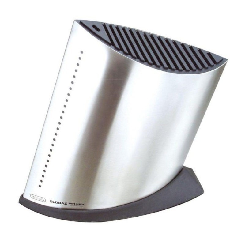 Global GKB-51 stainless steel knife block