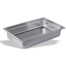 Bacinelle Gastronorm 1/1 in acciaio inox 18/10 Pujadas