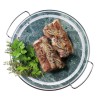 Piastra grill in pietra rotonda Ibili