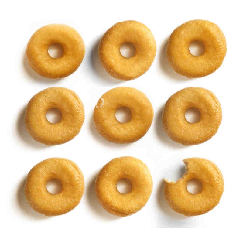 Molde de silicona de donuts de 8 cavidades de 6 cm