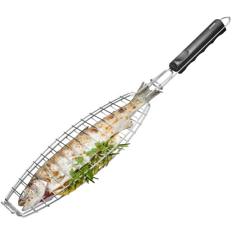 Visrooster voor de barbecue BBQ van Gefu