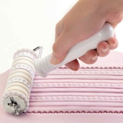 Fondant snij- en decoreerroller van Ibili