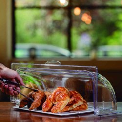 Lacor Aufsatzvitrine mit Roll-Top-Deckel