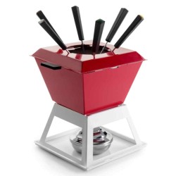 Service à fondue Quadro d'Ibili