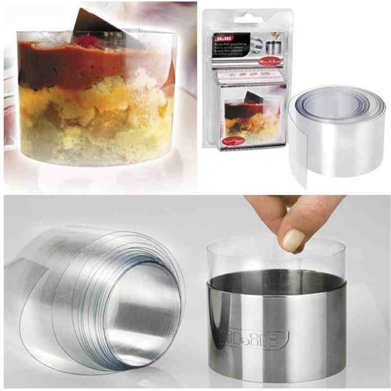 Rotolo di acetato PVC per impiattare e per pasticceria Ibili