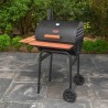 Char-Griller Wrangler charcoal and wood barbecue