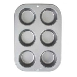 Antihaft-Muffinform mit 6 Mulden von PME Cake