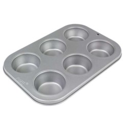 Stampo per muffin antiaderente 6 cavità PME Cake