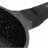 Gietaluminium koekenpan Absolut Black van Inoxibar