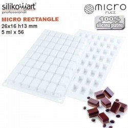 Molde de silicona MICRO RECTANGLE 5 de Silikomart