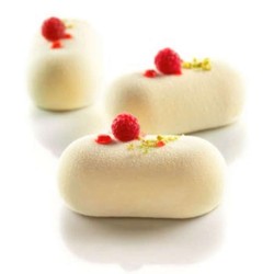 Moule Pillow CurveFlex avec emporte-pièce de Silikomart Professional