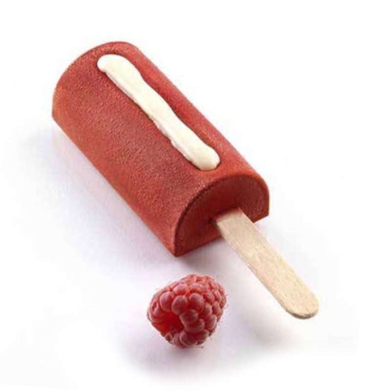 Conjunto de formas Mini Chic SteccoFlex da Silikomart + 100 palitos