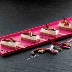 Set de moules Mini Chic SteccoFlex de Silikomart + 100 sticks