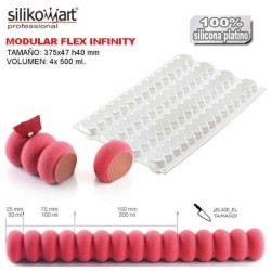 Silikomart professional Flex Infinity modular mould