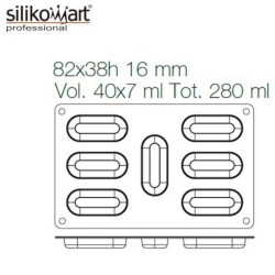 Silikomart SiliconFlex Silikon-Savarinform Log