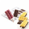 Set de moules Choco Stick SteccoFlex de Silikomart + 50 sticks