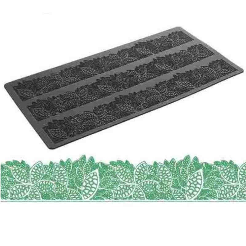 Tapis décor Tricot pour décorer les gâteaux de Silikomart