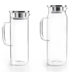 Carafe à eau en verre borosilicate de Ibili
