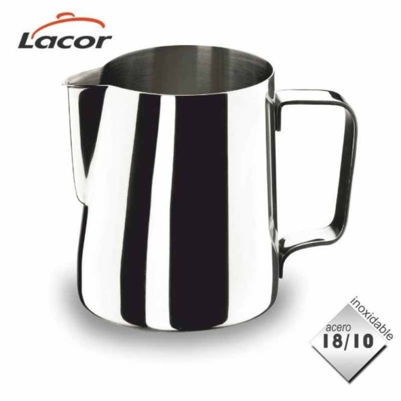 Lacor 18/10 stainless steel milk pan