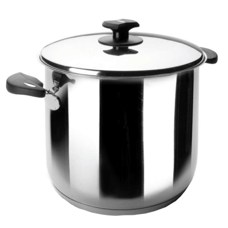 Nova Ladycor extra-tall stainless steel stockpot by Lacor