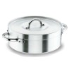 Garnek niski z pokrywką Chef Aluminio marki Lacor