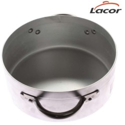 Chef Aluminio aluminium casserole pan with lid by Lacor